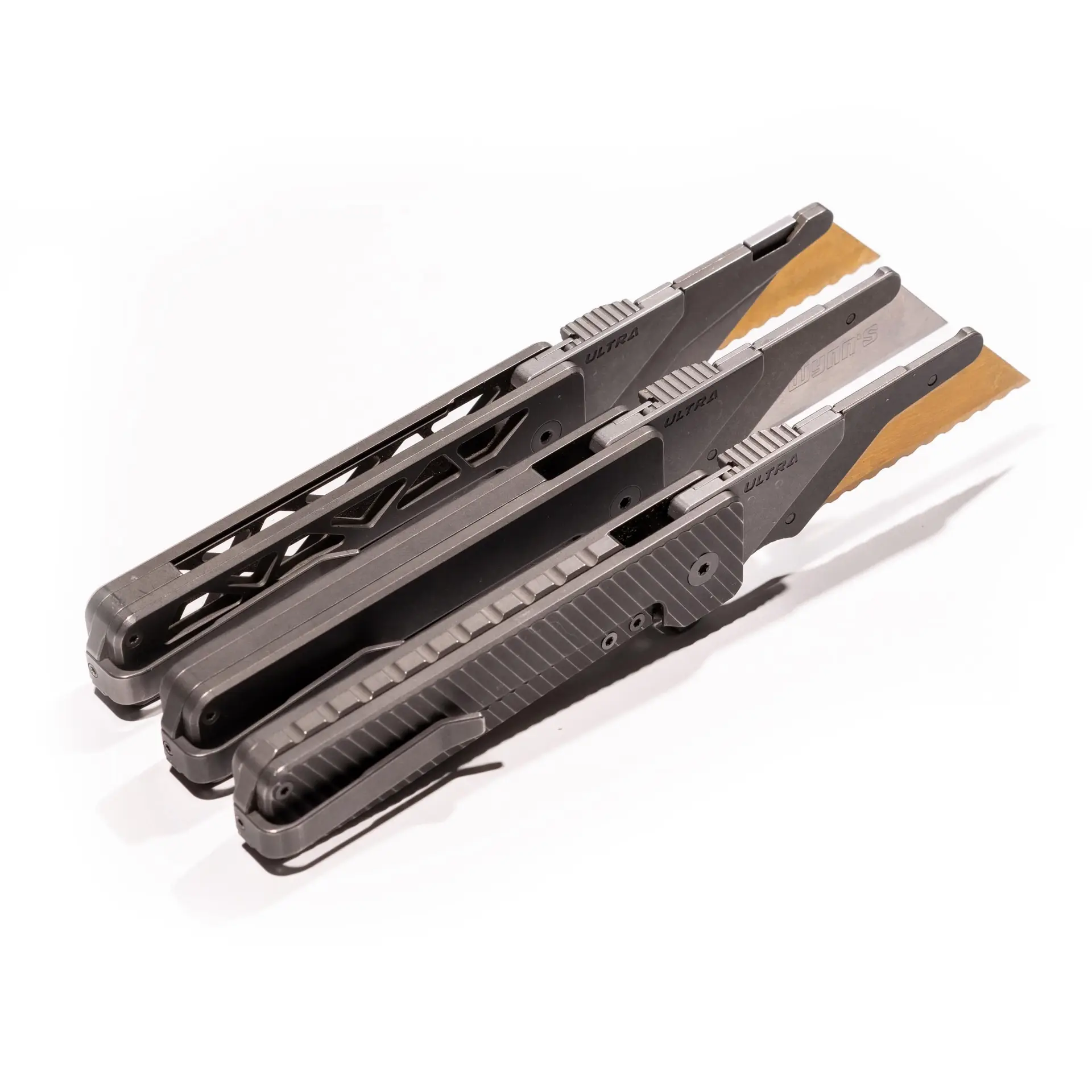 TiRant ULTRA Full-Length FRAG MILLED ‘Integral-Like’ Back Spacer (Jet-Black 6AL-4V Titanium)
