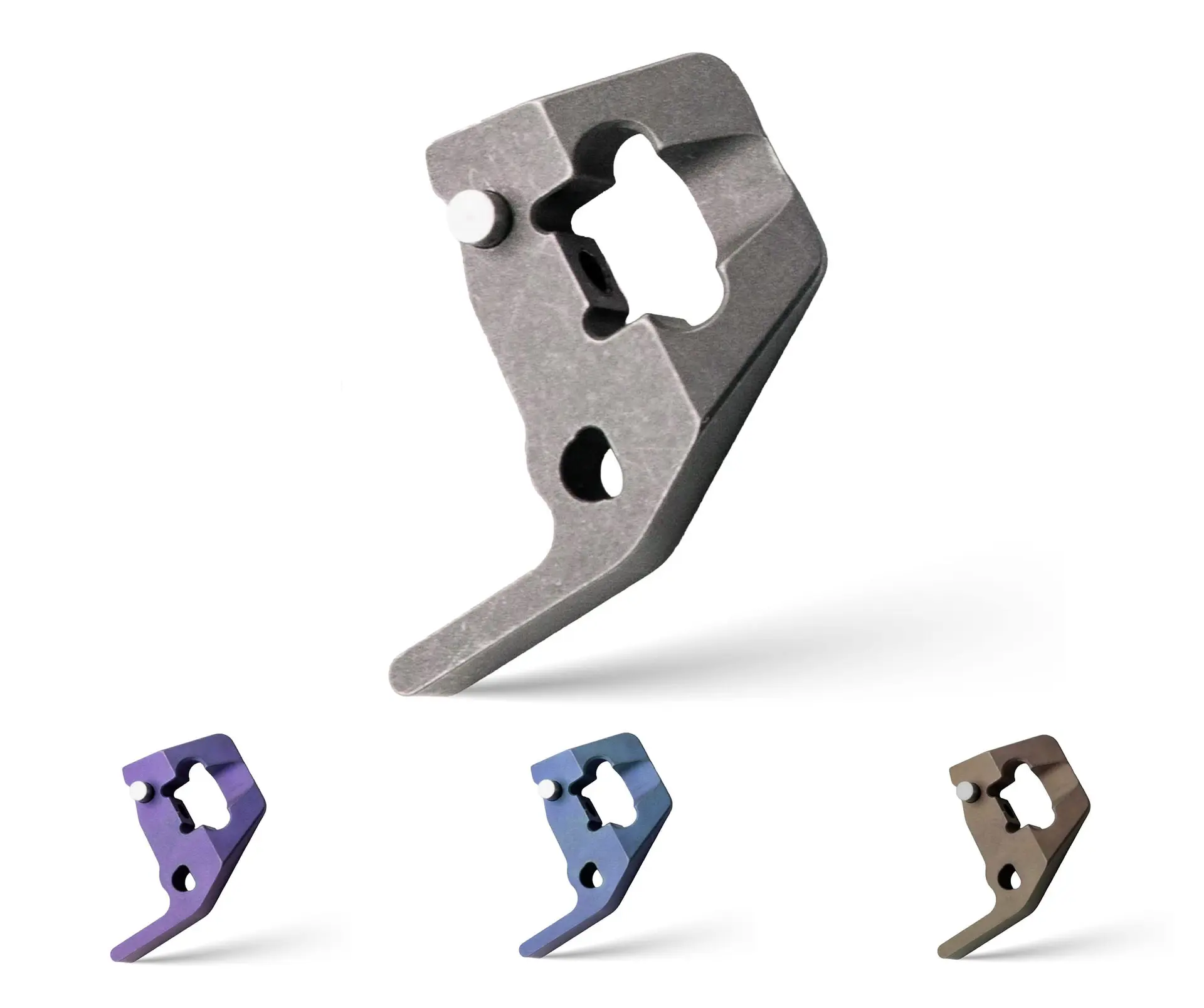 TiRant ULTRA Short-Length Pry Bar Backspacer (Stonewashed or Color ANO 6AL-4V Titanium)