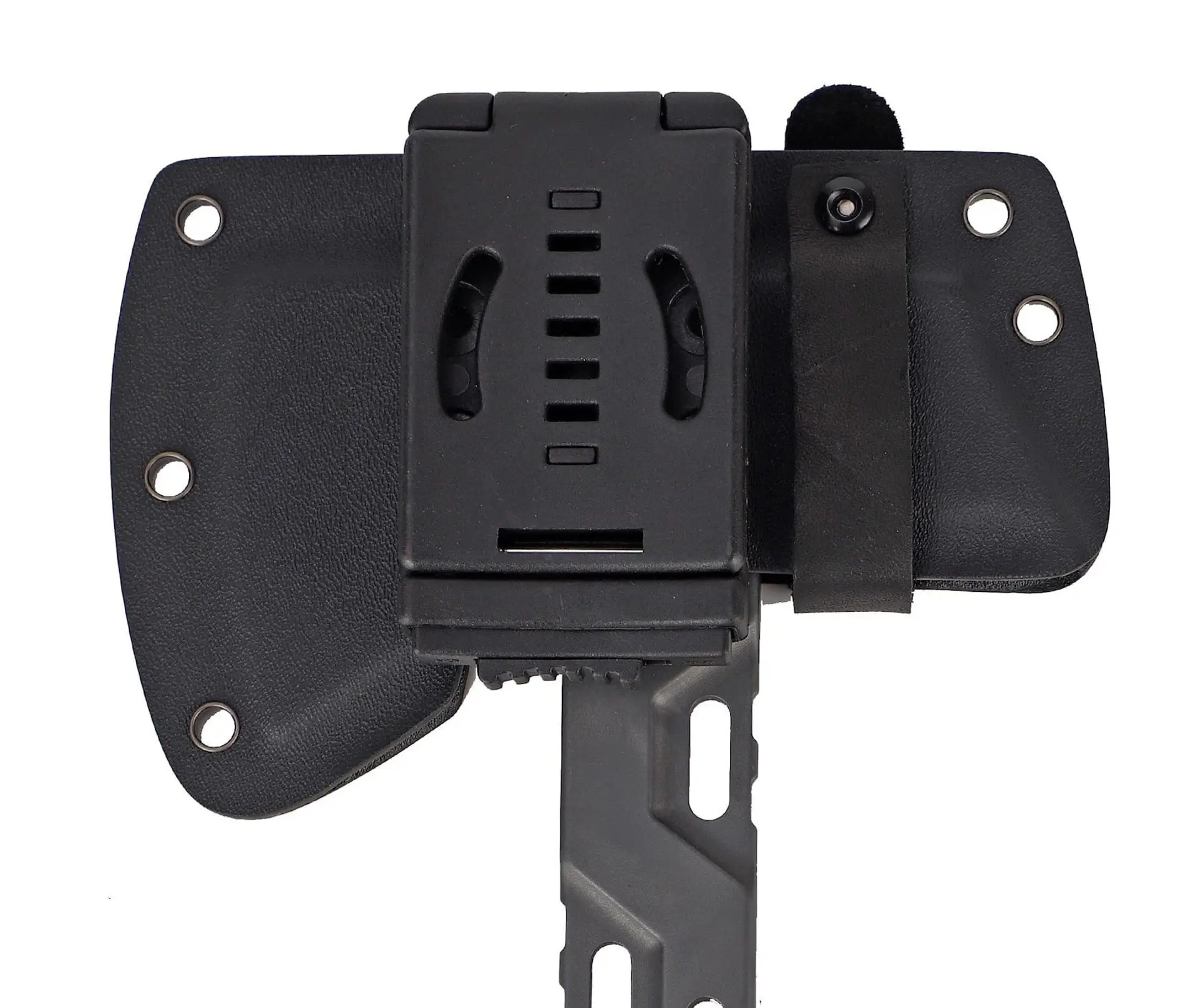 KYDEX Molded HYZER Hatchet Sheath (BLACK) With Molle/Belt Clip