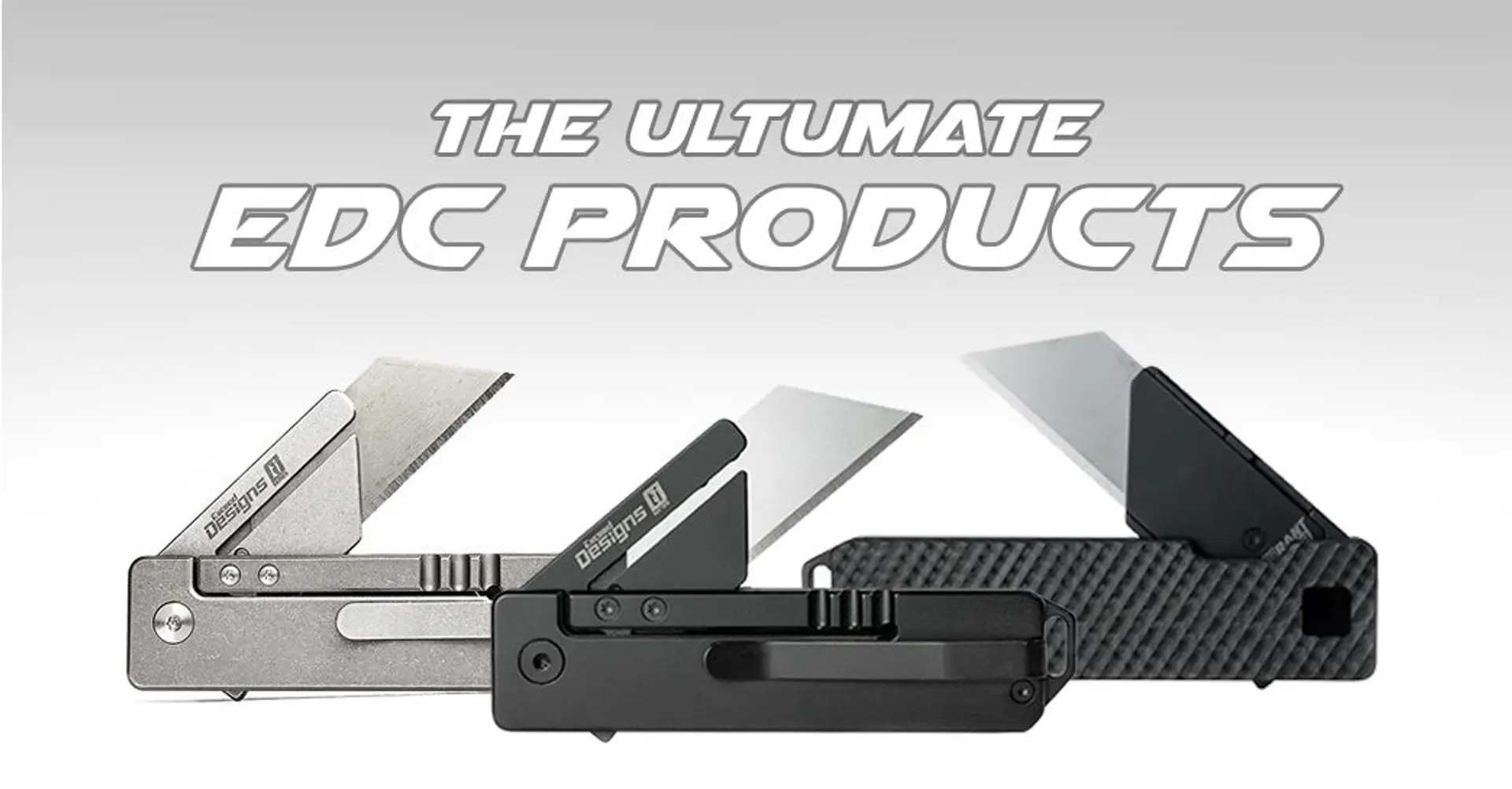 Exceed Designs titanium EDC products
