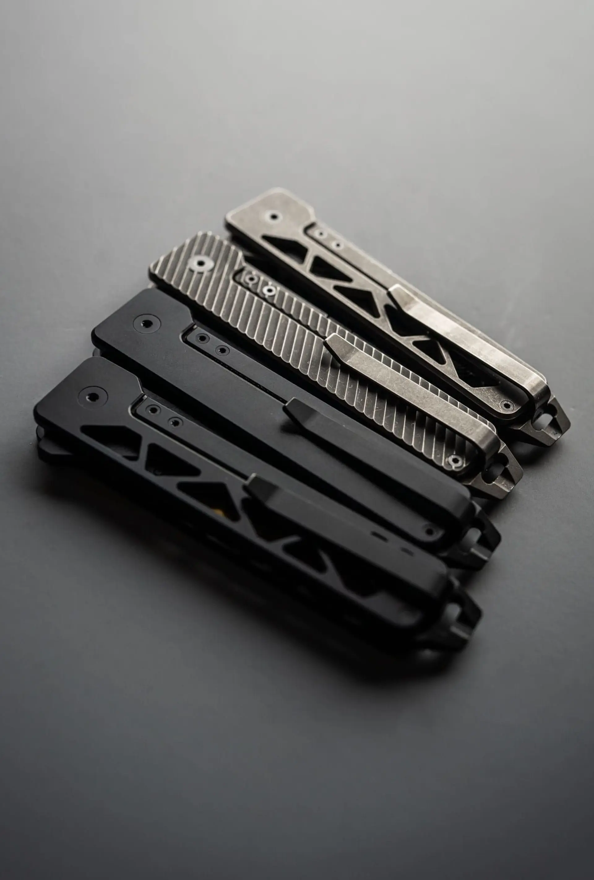 TiRant ULTRA Full-Length SKELETON MILLED ‘Integral-Like’ PRY BAR Backspacer (Jet-Black PVD 6AL-4V Titanium)