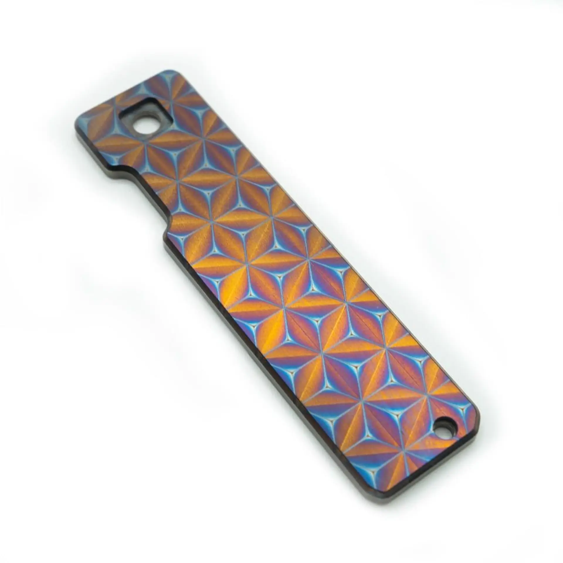 6AL-4V Titanium Laser + Ano APEX FLARE Edition RH Handle Scale (TiRant® RAZOR V3)