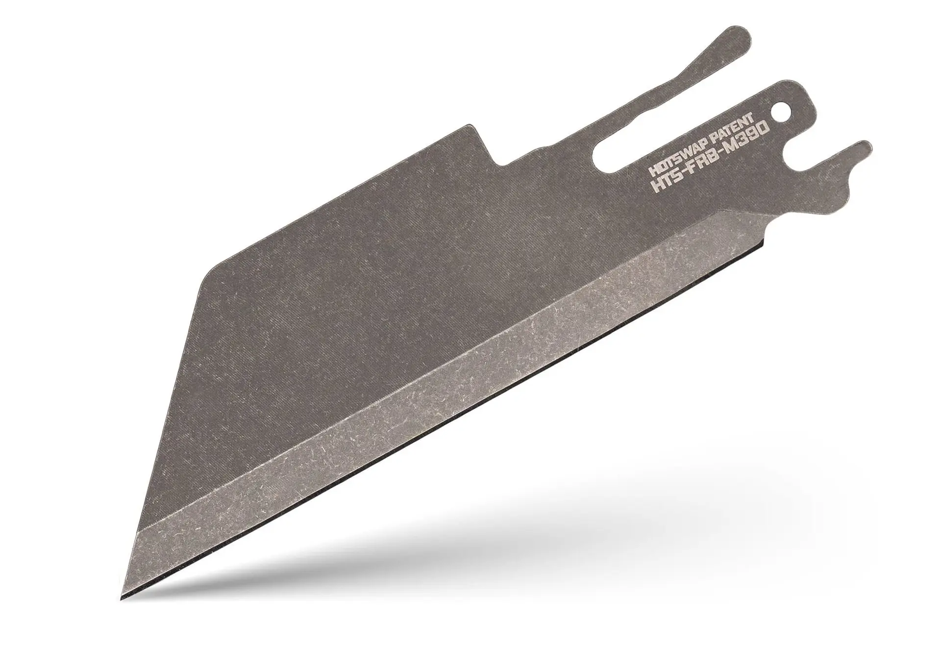 TiRant ULTRA HotSwap™ Full Length Razor Blade Replacement (Stonewashed 1.5mm Thick M390 Tempered 61-62+ HRC)