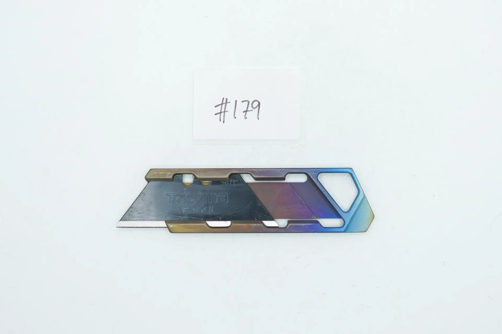 BUILD #179 Condition 9/10 — RARE V1 TiRant RAZOR-M + Custom Fade ANO (See Photo For Exact Final Result) – Minor Blemish, Batch from 2022 – NO Planned Remakes Ever!
