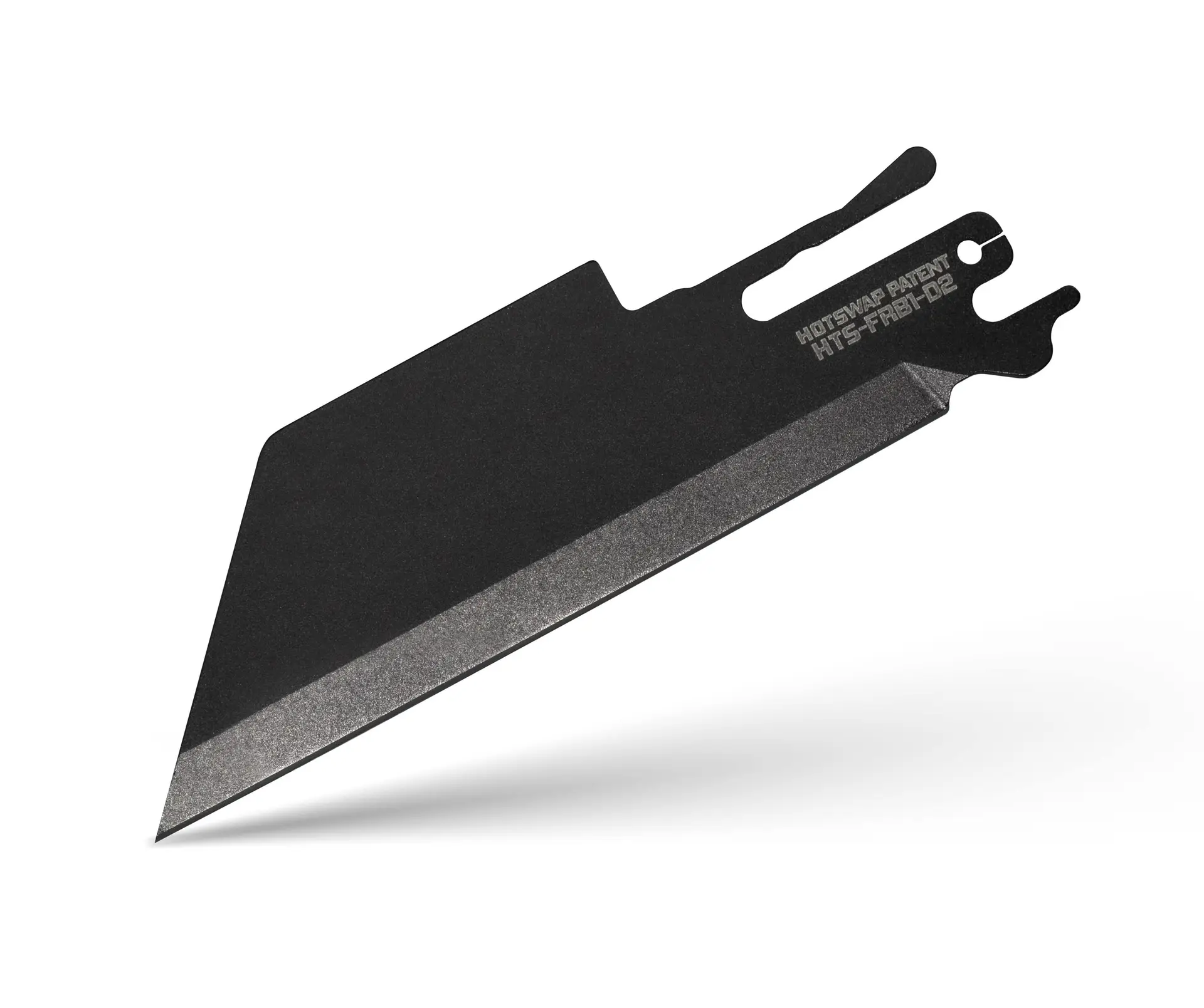 TiRant ULTRA HotSwap™ Full Length Razor Blade Replacement (Jet-Black D2 Tempered HRC 61+)