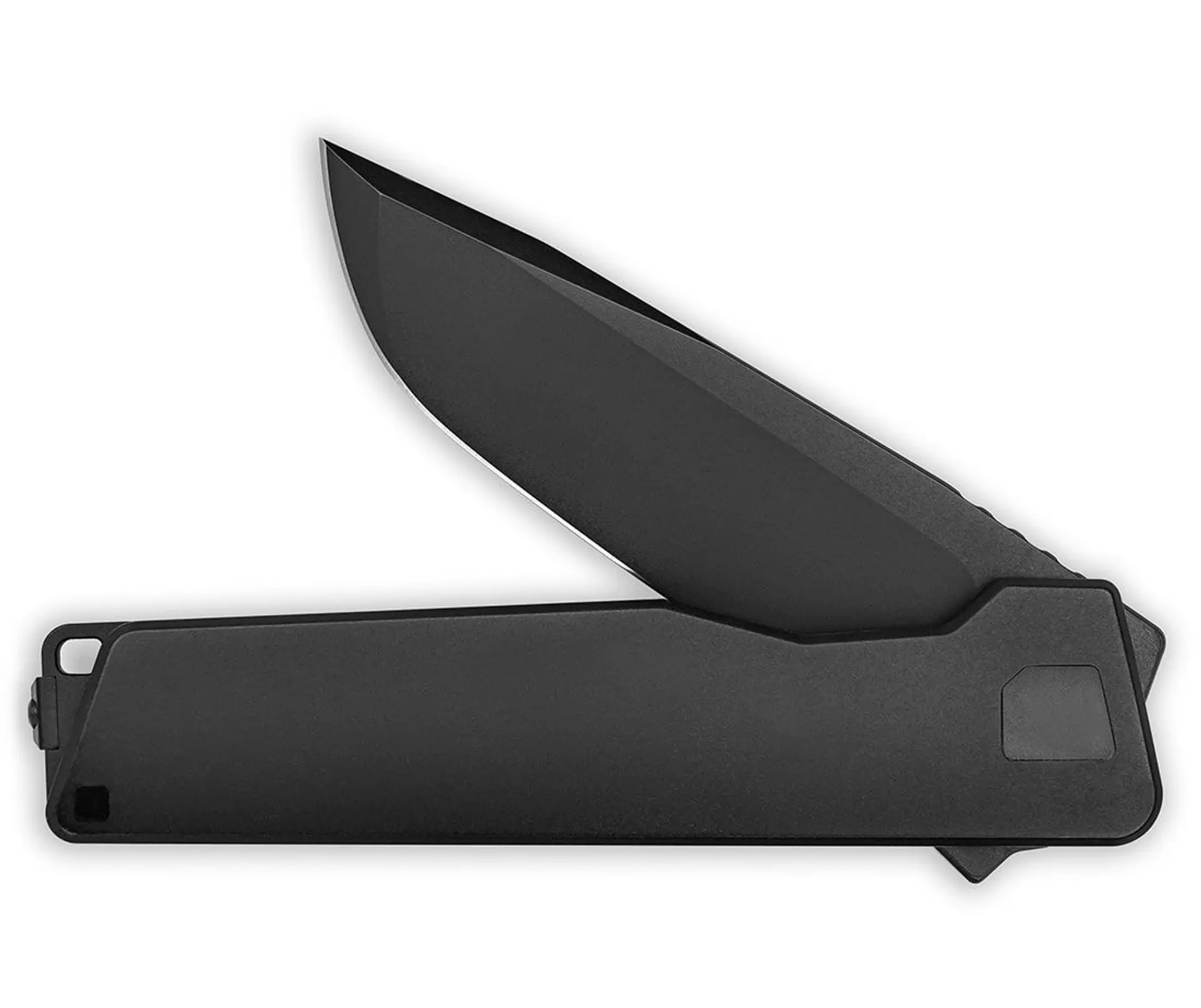 AVAIR M390 Framelock Folding Knife (Jet-Black PVD 6AL-4V Titanium)