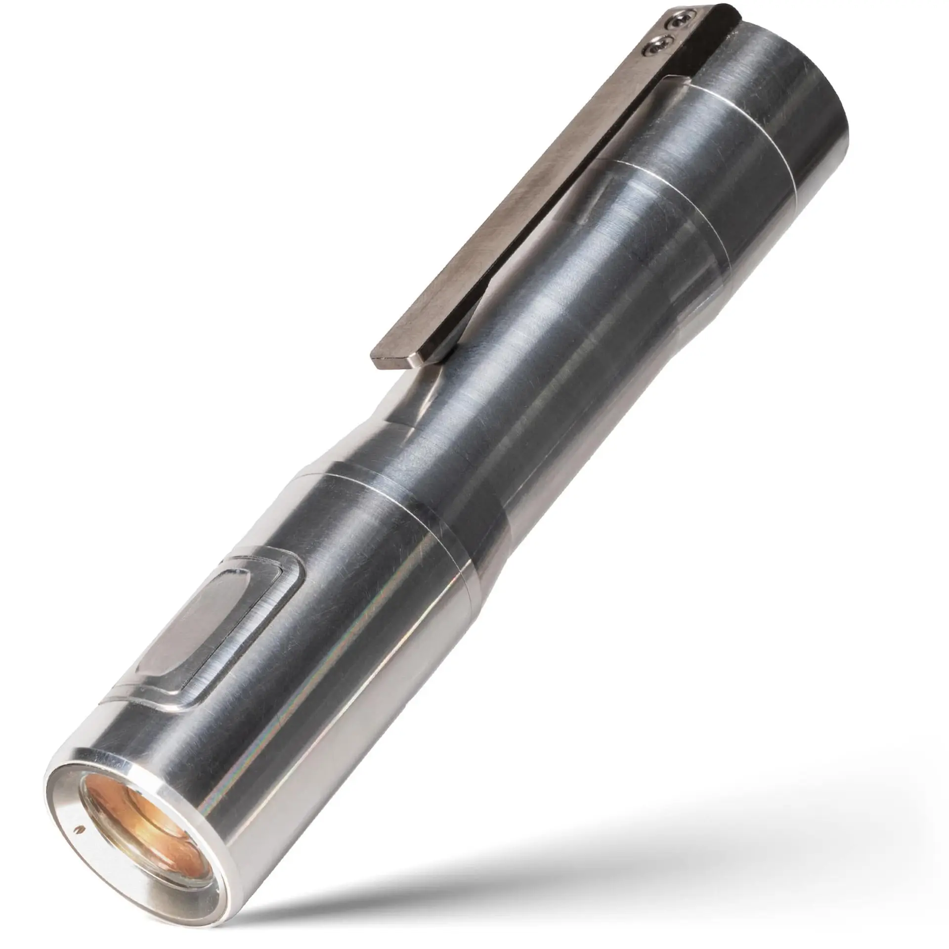 RAMPANT™ R8 EDC Flashlight (Raw Aluminum) 1300+ LUMENS Nichia 519A