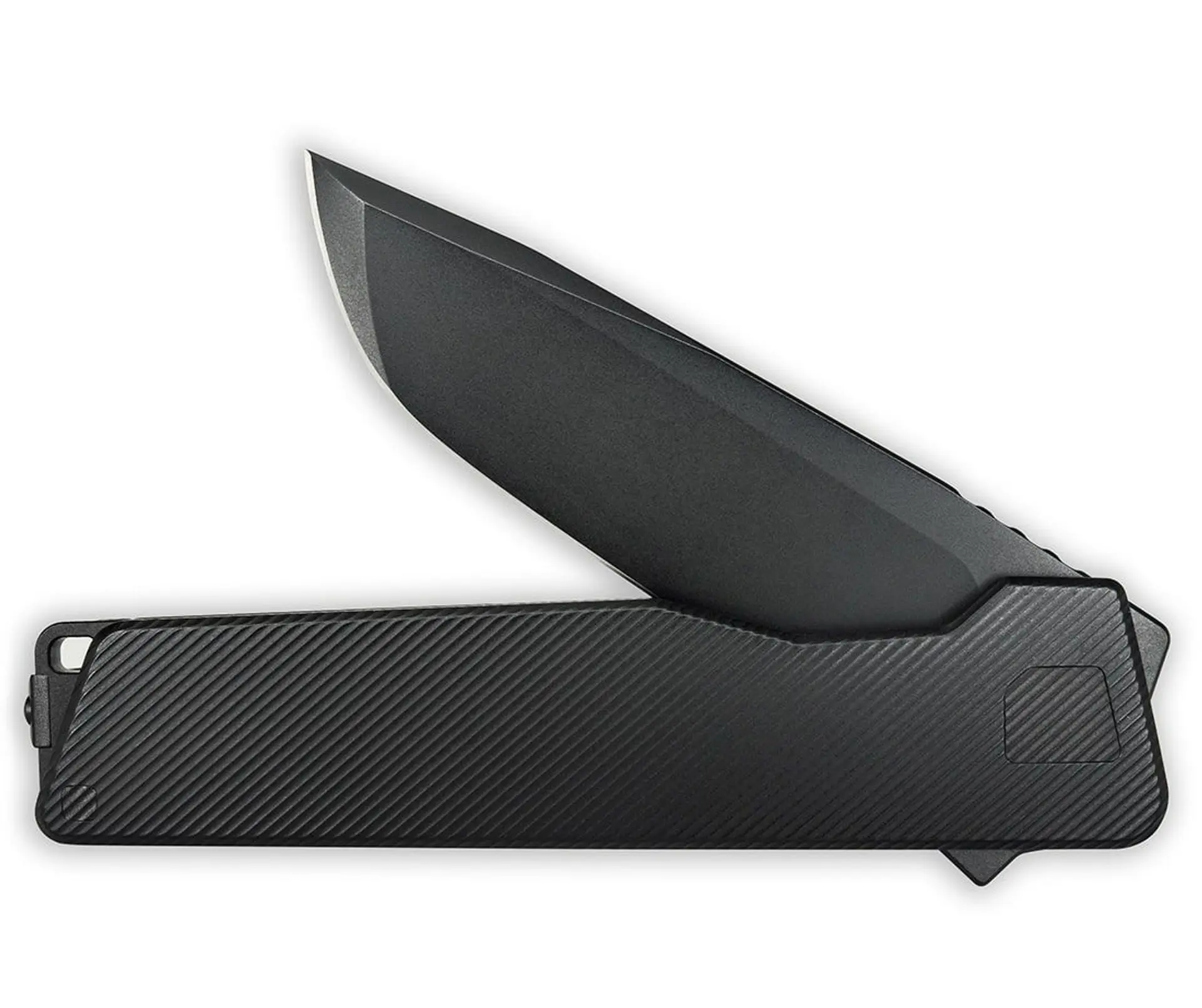 AVAIR M390 Framelock Folding Knife (Micro-Slash Jet-Black PVD 6AL-4V Titanium)