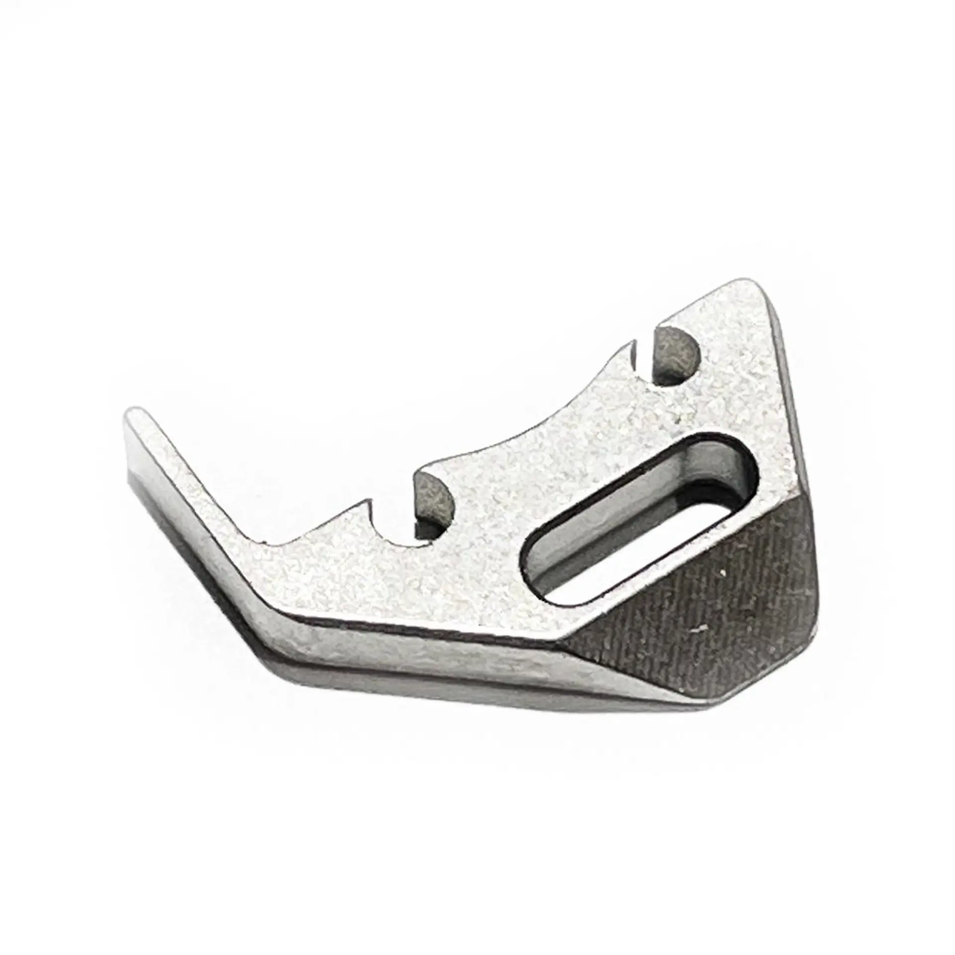 Swappable Rear Pry-Bar Spacer (Stonewashed Titanium & Jet-Black PVD) TIRANT® RAZOR V3