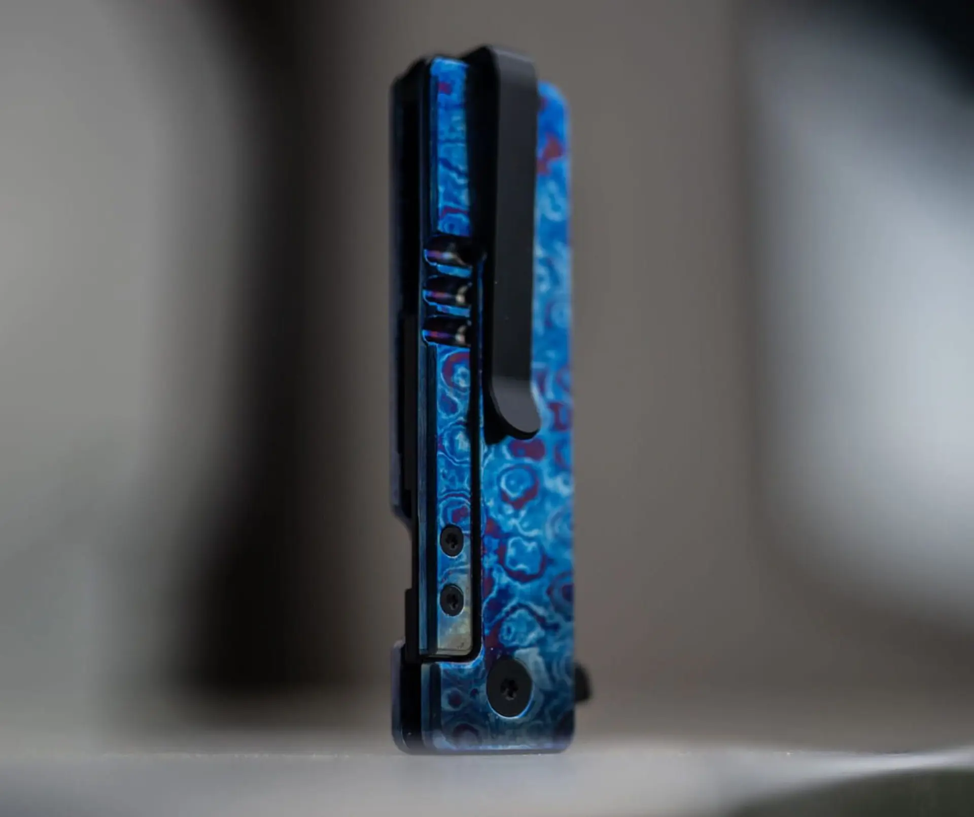 GRADE-B TiRant® RAZOR V3 Utility Knife (Multi-Layered Forged Titanium) TiMascus Edition (LIMITED DROP MARCH 22, 2026 @ 12:00 PM PST)