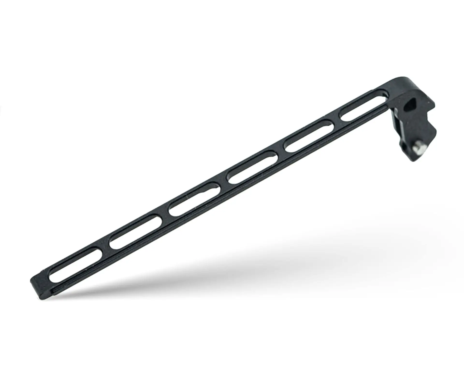 TiRant ULTRA Full-Length SKELETON MILLED ‘Integral-Like’ Back Spacer (Jet Black 6AL-4V Titanium)
