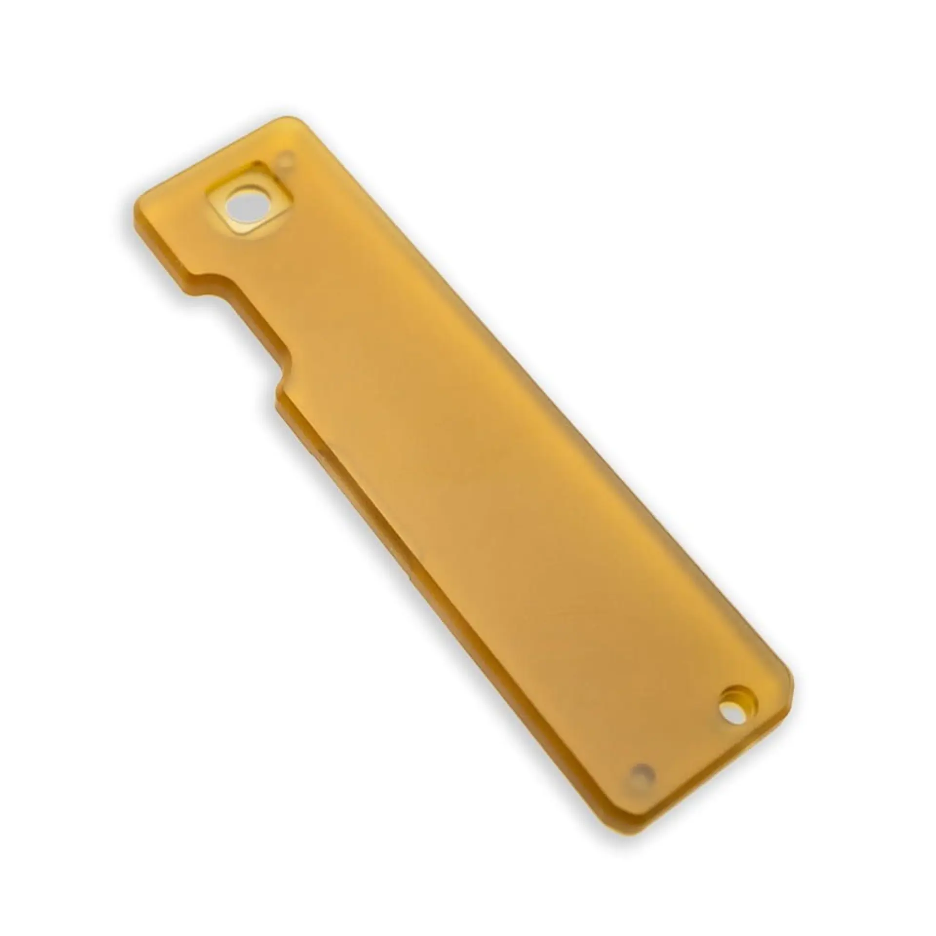 ULTEM Amber/Bronze Semi-Transparent RH Handle Scale (TiRant® RAZOR V3)