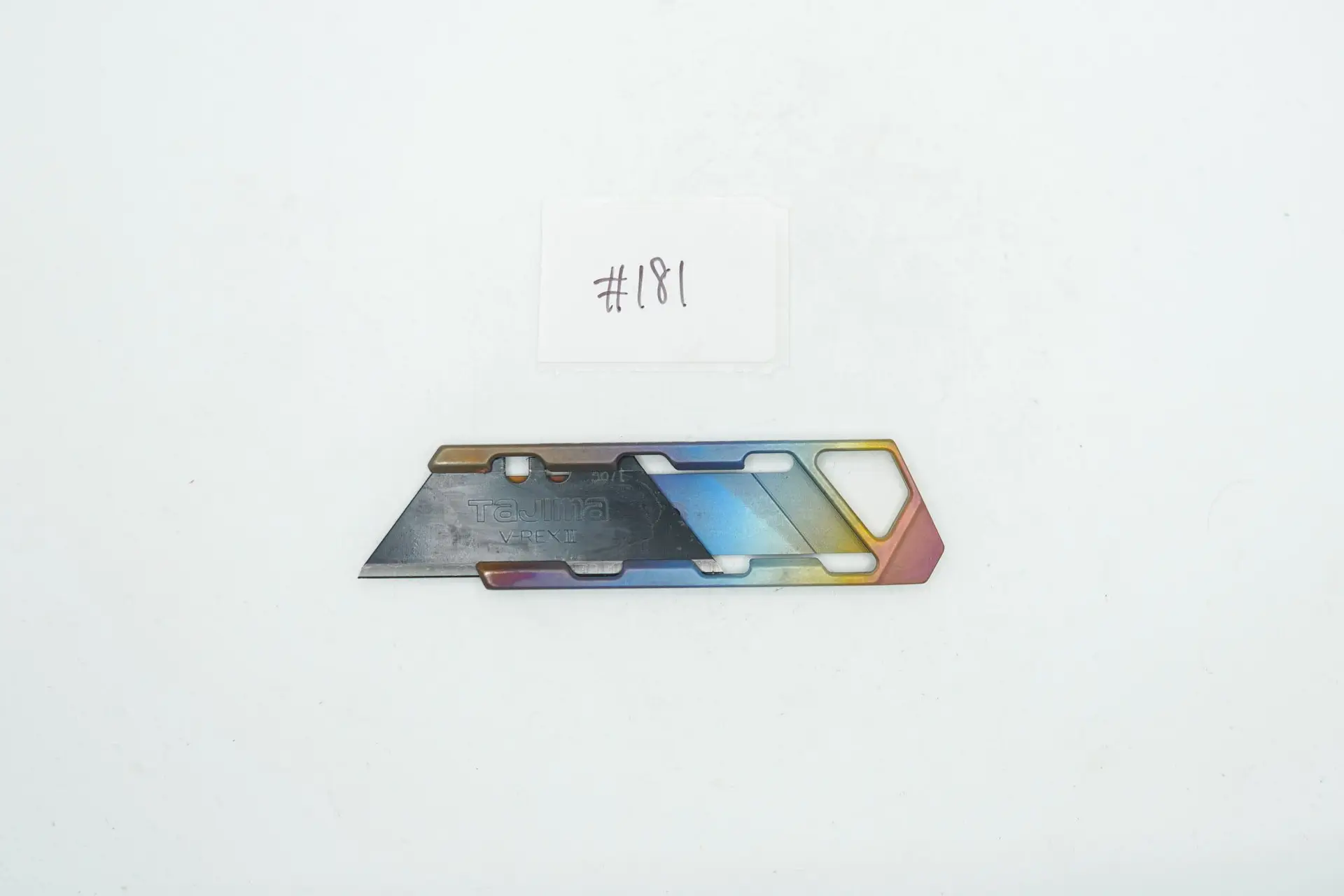 BUILD #181 Condition 9/10 — RARE V1 TiRant RAZOR-M + Custom Fade ANO (See Photo For Exact Final Result) – Minor Blemish, Batch from 2022 – NO Planned Remakes Ever!
